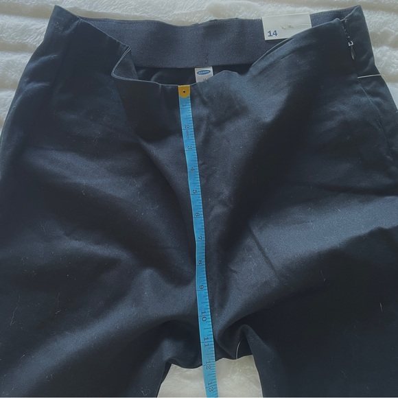 NWT Old Navy pull-on style work trousers pants, slim leg, women's size 14 - Picture 4 of 12
